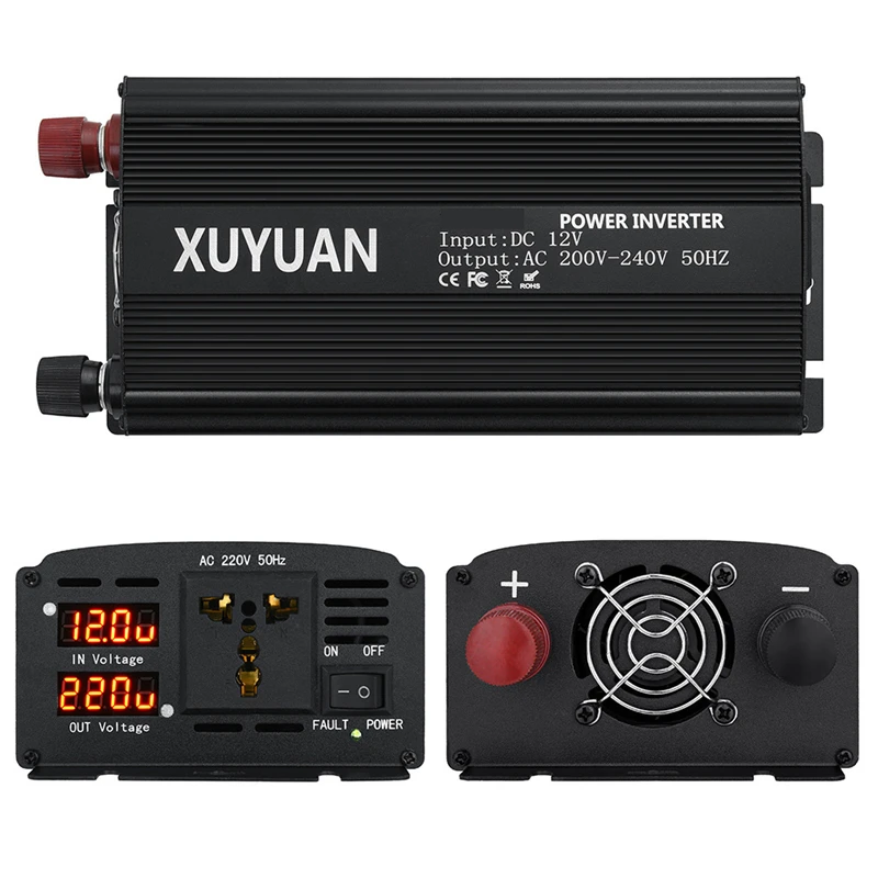 Автомобиль с питанием от солнечных батарей Мощность инвертор 3000/4000/5000/8000W DC 12 V/24V