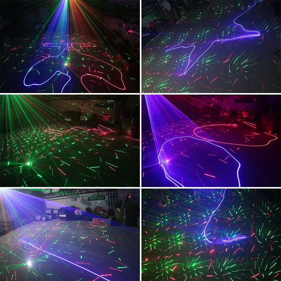 Лазерный луч ALIEN 3 в 1 для диджея устройство со сканером звездных узоров