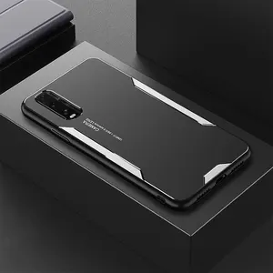aluminum alloy phone case for oppo find x x2 x3 pro neo lite r15x k1 metal back plate soft tpu back cover shockproof case coque free global shipping
