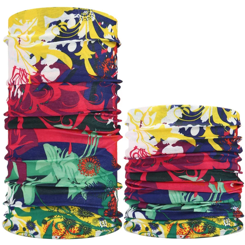 Шарф труба унисекс многоцветная Волшебная маска для лица шеи снуда мотоцикла