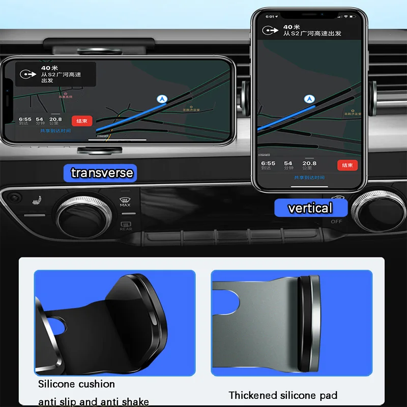 car phone holder for mercedes benz a class w177 a180 a200 a220 w168 w169 w176 2019 2020 in car magnetic cell mobile phone mount free global shipping