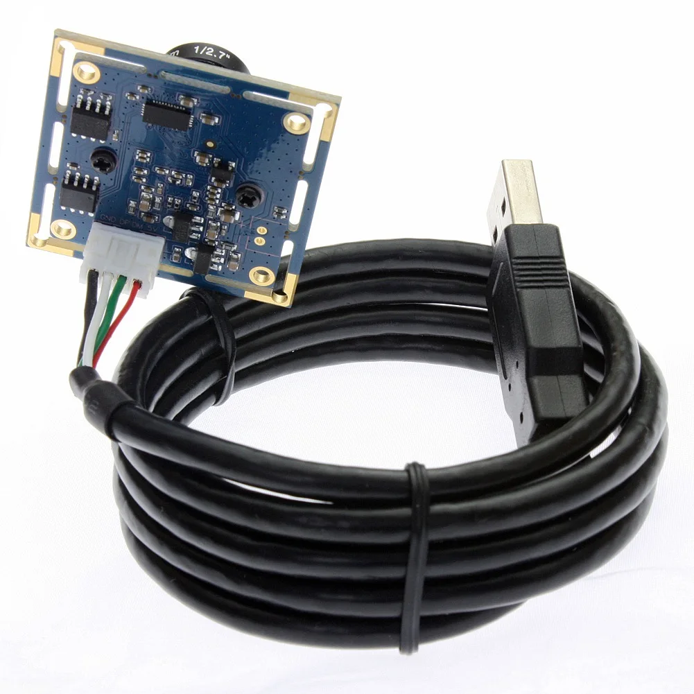 2MP 1920x1080 Ominivison OV2710 MJPEG /YUY2 8 мм объектив UVC HD 1080P черный/белый монохромный Usb модуль