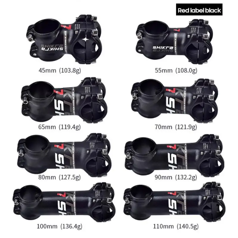 

MTB Bike Stem 31.8Mm Ultralight Stem 35 45 55 65 70 80 90 100 110mm Short 7 Degree Mountain Road Bike Stem Cycling Accessories