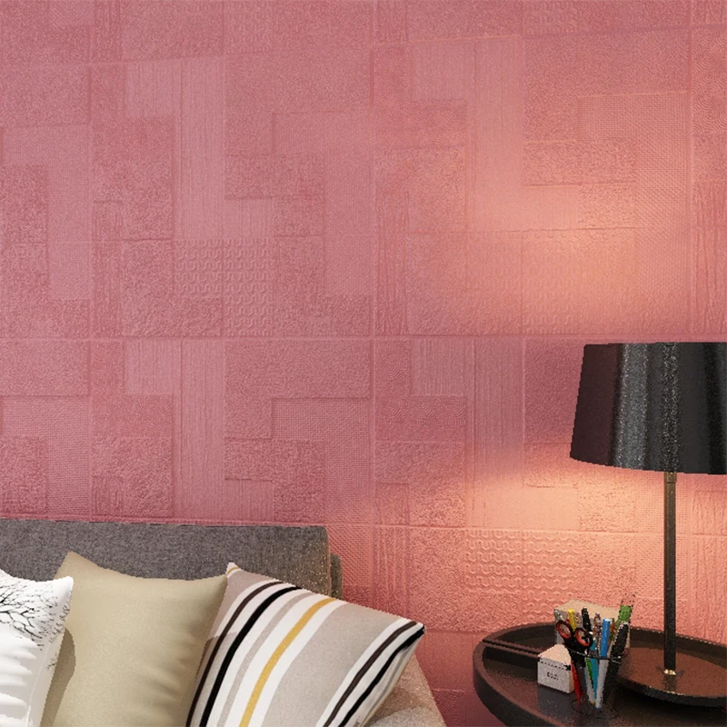 3D стерео наклейки на стену самоклеющиеся обои для спальни водонепроницаемые