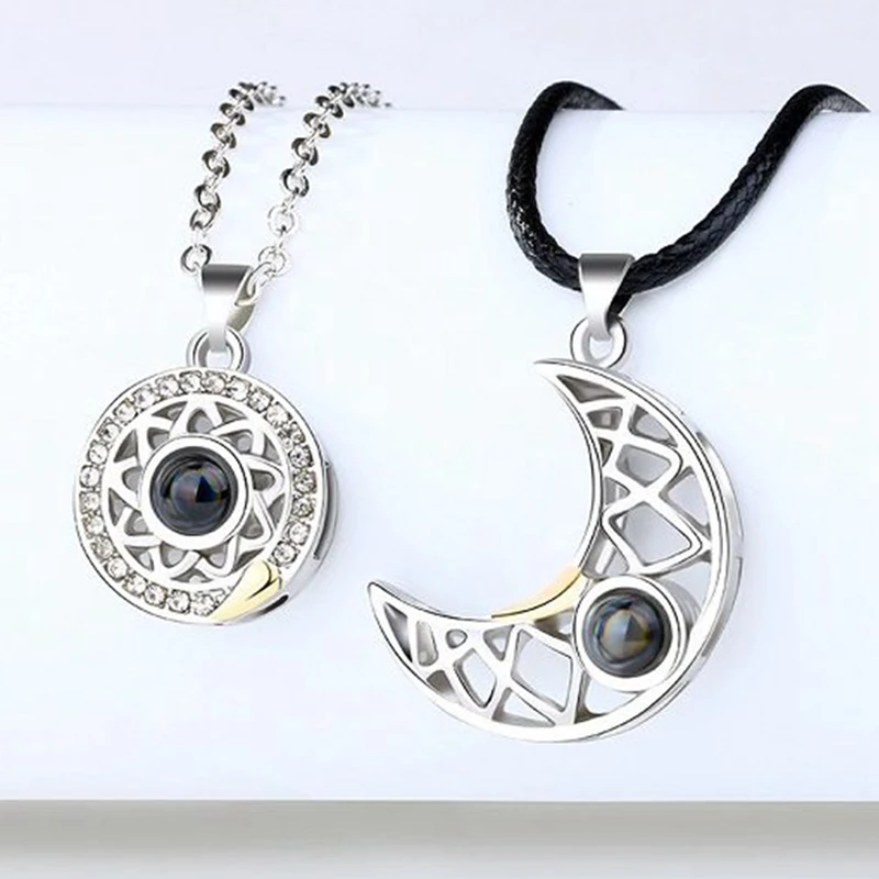 Ожерелье с подвеской Я тебя люблю на 100 языках 2 шт./компл. | Украшения и аксессуары