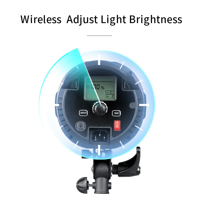 

Soonpho EX200W LED Studio Light flash Strobe Wireless Remote Controller Bowens for Camera Photo Studio Outdoor Photography