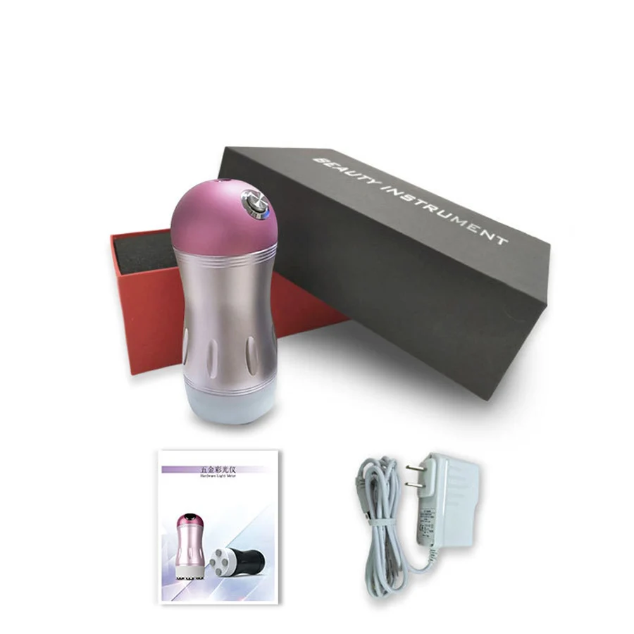 EMS для лица микро ток без иглы мезотерапия омоложение кожи светодиодный фотон