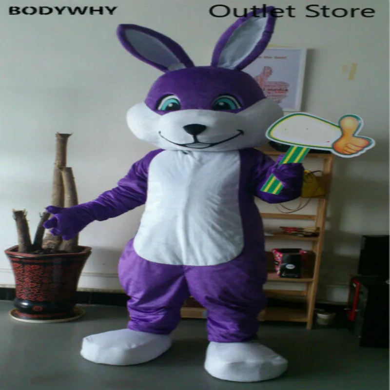 Костюм талисмана с кроликом на Хэллоуин Нарядное платье для костюмированной