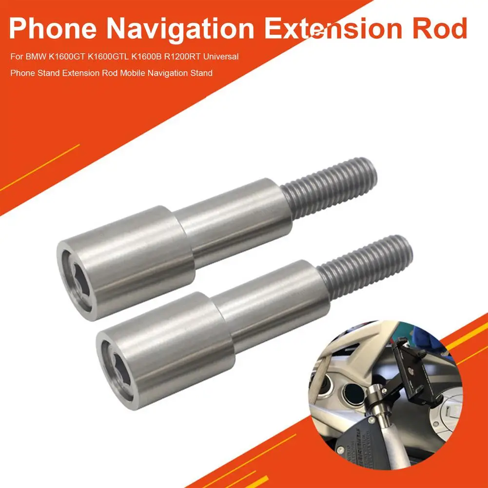 mobile phone navigation extension rod for bmw k1600gt r1200rt mobile phone holder motorcycle modification parts free global shipping