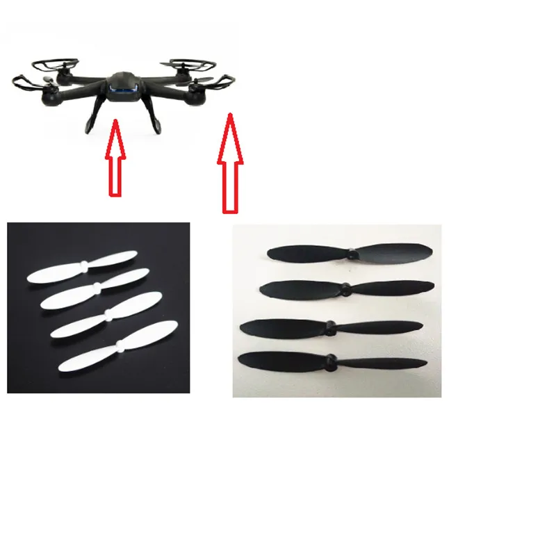 

DM007 RC Дрон 16 шт. 4 комплекта пропеллеров CW CCW лезвия для DM007 RC Квадрокоптер запасные части