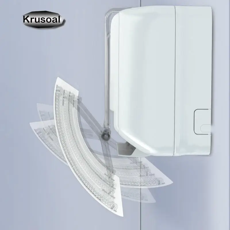 

2021 Air Conditioner Wind Deflector Baffle Wind Shield Adjustable Air Guide Cover for Home Office Hanging Air Deflector Cover