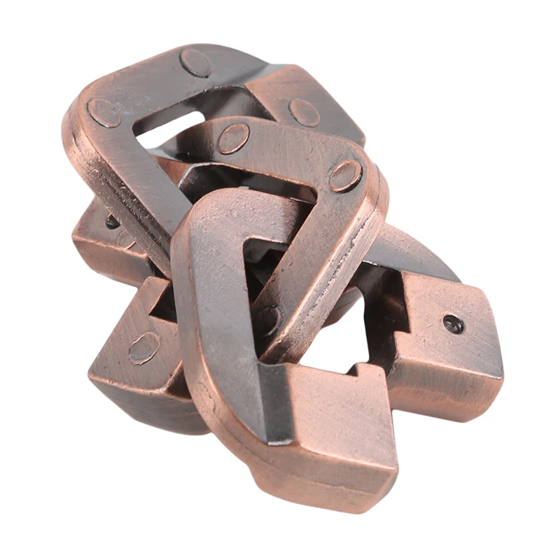 

Intellectual Game Toy Creative children's Retro Leisure Puzzle High Quality Metal Magic Lock Toy