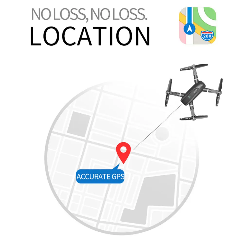Gps складной 2,4G/5G Квадрокоптер WiFi fpv 1080P follow me(следуй за мной с HD Камера Квадрокоптер с дистанционным управлением Дистанционное управление вертолет на радиоуправлении selfie игрушки