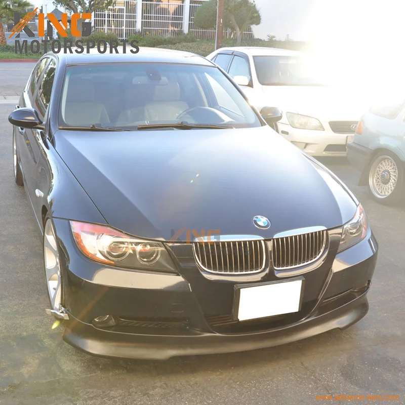 Подходит для 2005 2006 2007 2008 BMW E90 3-Series 4 двери C стиль ПУ передний бампер спойлер |