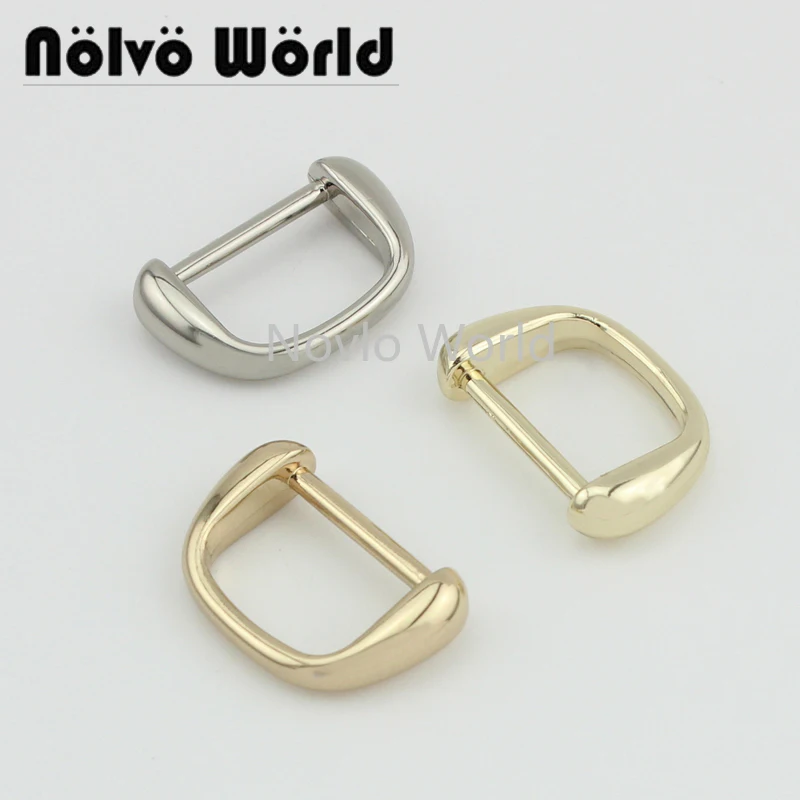 Мир Nolvo 5 20 100шт 19 3*13 мм 4 цвета 3/4 &quotметаллические d образные пряжки 2 см жир D Пряжка