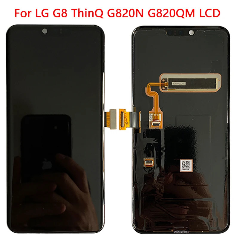 6 1 ''G820 ЖК дисплей для LG G8 ThinQ сенсорный экран с рамкой дигитайзер в сборе LMG820UM1