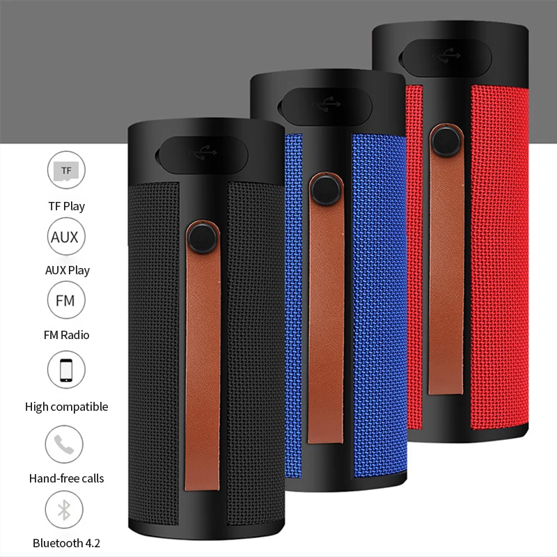 Оригинальный беспроводной bluetooth-динамик портативный динамик FM-радио стерео