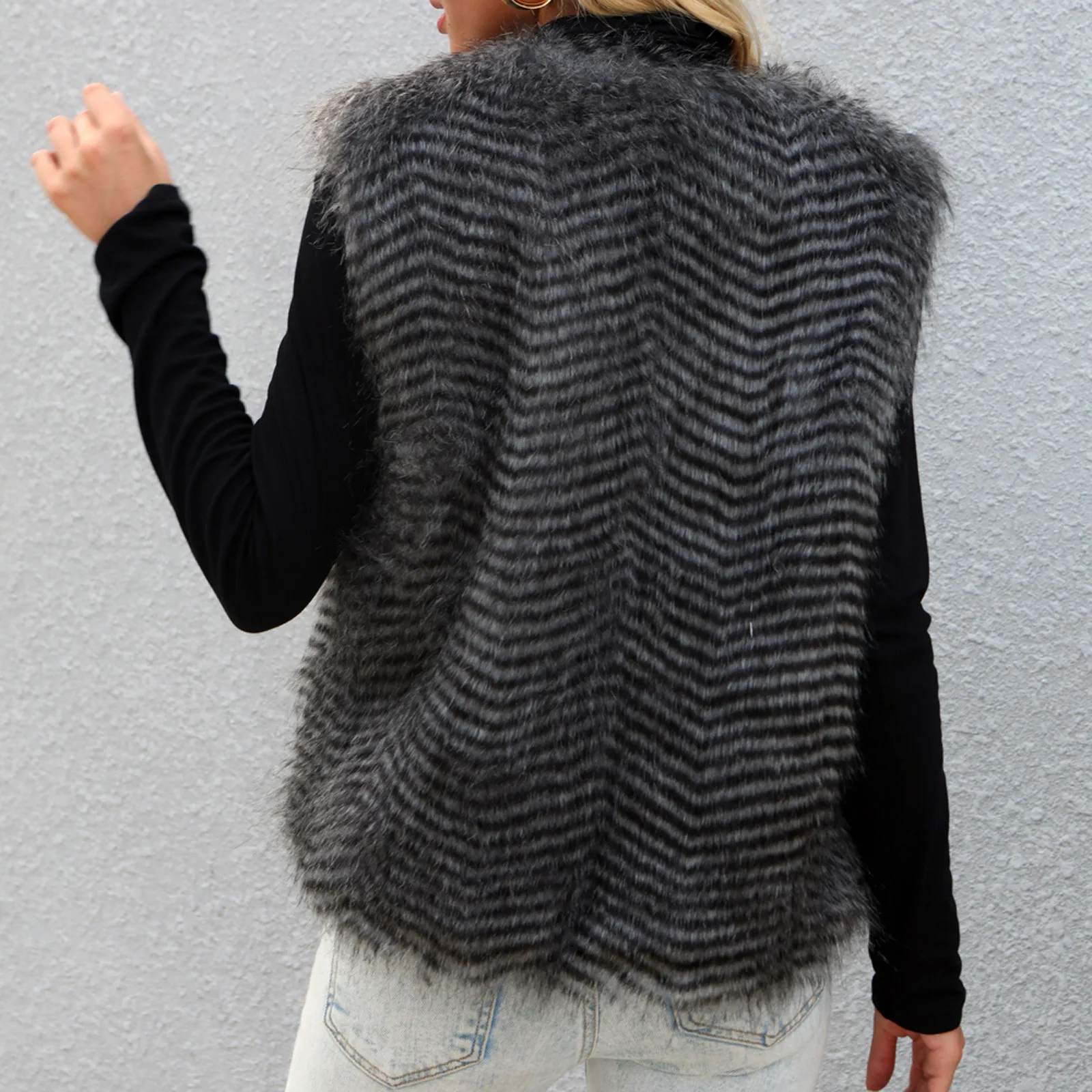 

2020 Jacket Womens Coat Warm Artificial Plush Coat Winter Jacket Fashion Outerwear Mujer Chaqueta