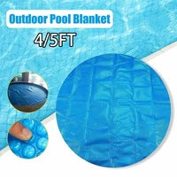 45ft pool cover round solar swimming pool tub cover bubble blanket accessories insulation film dustproof rain covering cloth