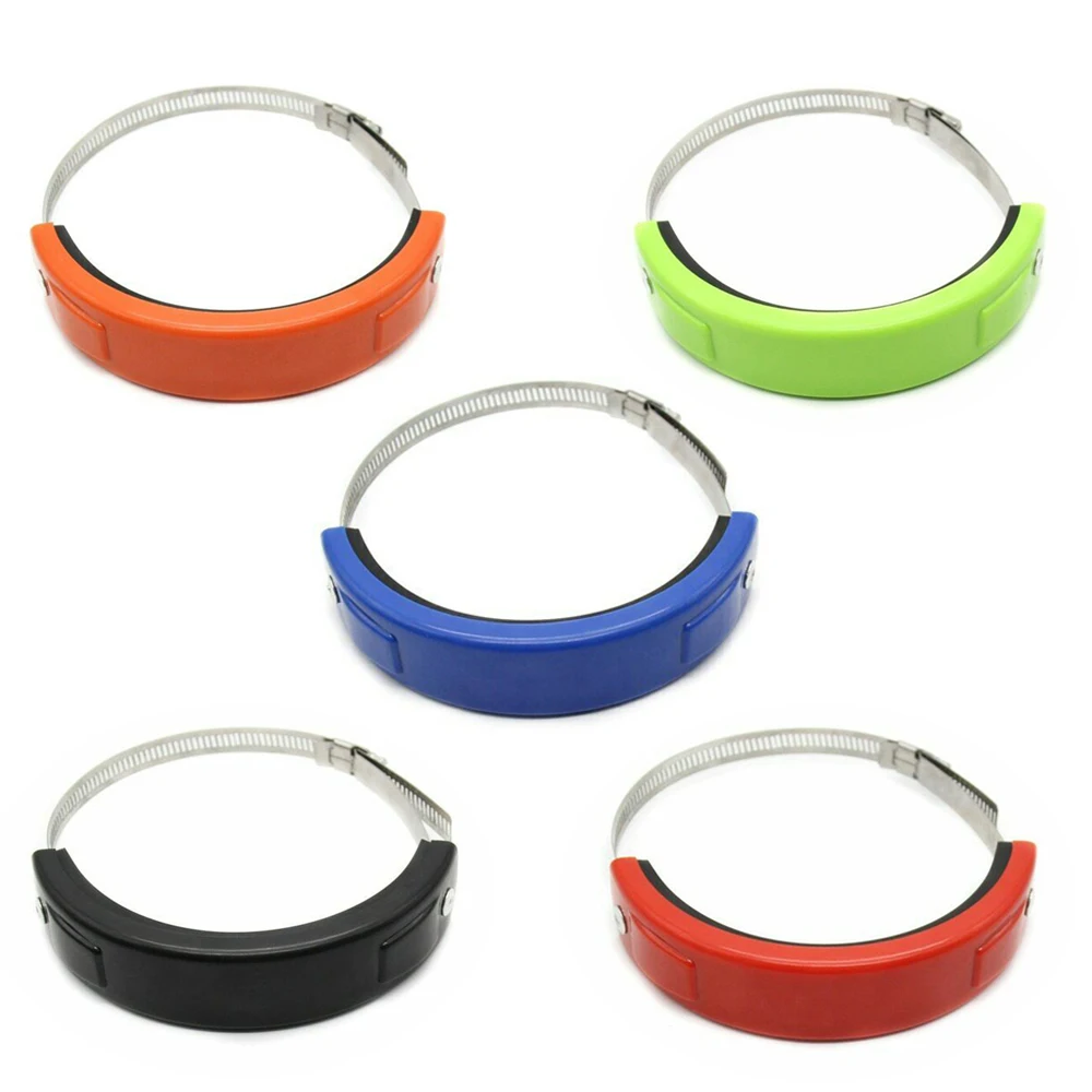 Круглый Овальный выхлопной протектор может крышка подходит для Akrapovic Yamaha