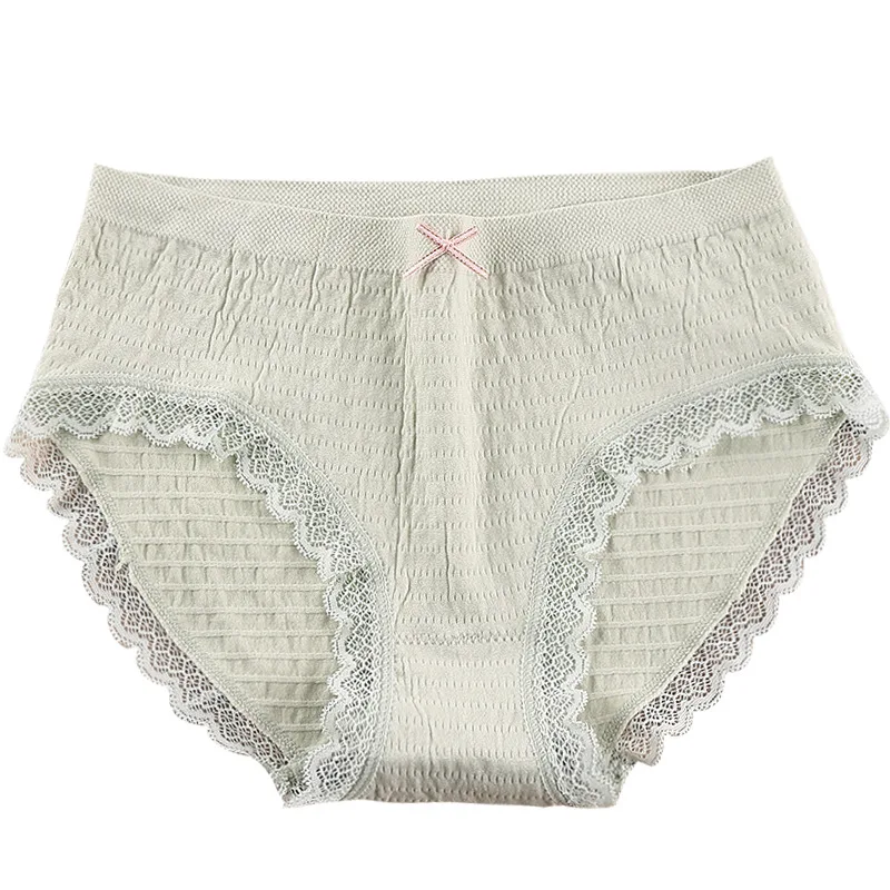 

Women Seamless Underpants Sexy Oxygen Bubble Breathable Mid Waist Traceless Girl Briefs Japanese