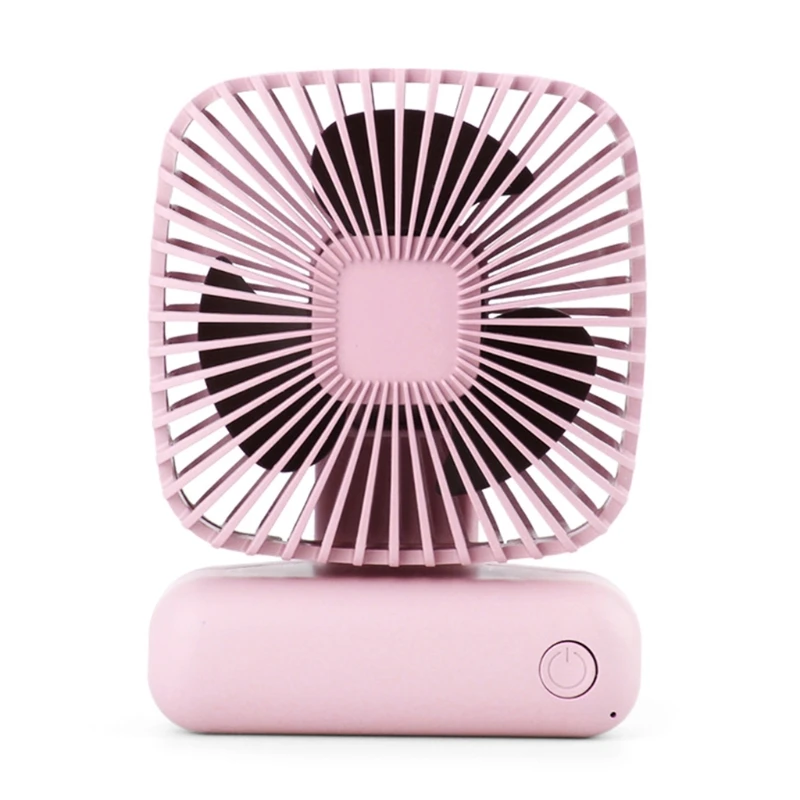 

Portable Mini Desktop Fan Simple Handheld Air Cooling Tool USB 3 Speeds for Home