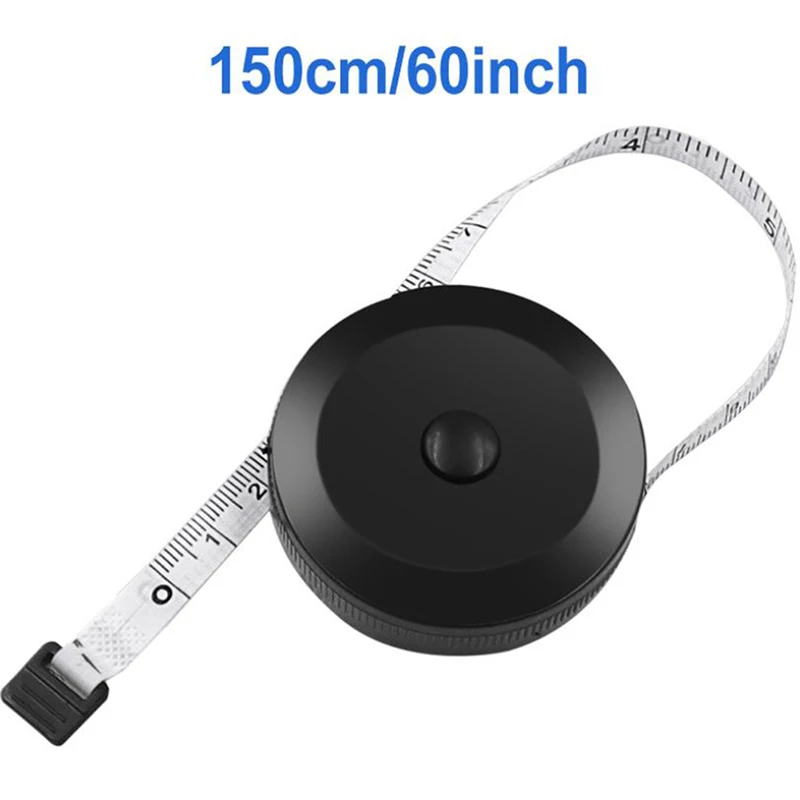 

150cm/60" Body Measuring Ruler Sewing Tailor Tape Measure Soft Flat Sewing Ruler Meter Sewing Measuring Tape Random Color