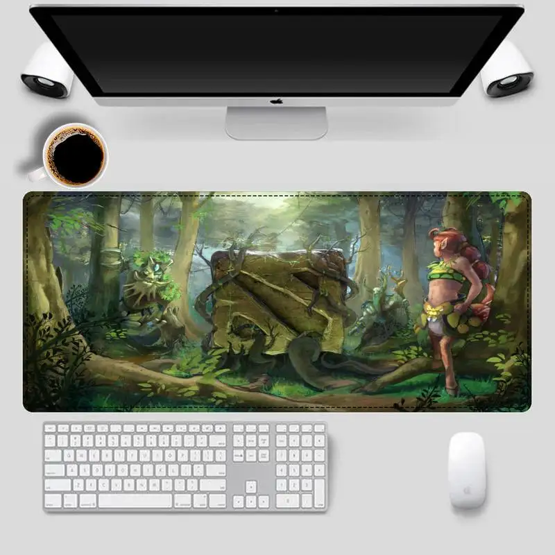 40x90 см Naga Siren Dota 2 игровой коврик для мыши клавиатуры Настольный игровые