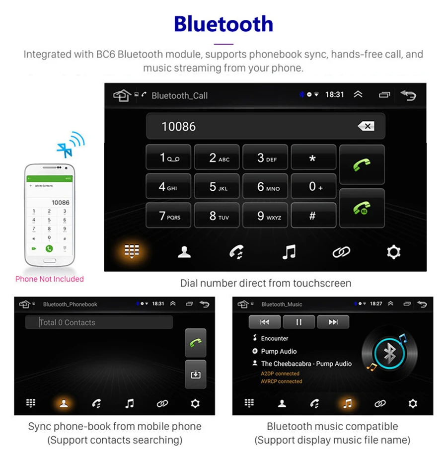 

9'' For Android 10.1 Car Stereo Radio 1080P Touch Screen Quad-core RAM 1GB ROM 16GB GPS Wifi for Holden Malibu 2011-2014