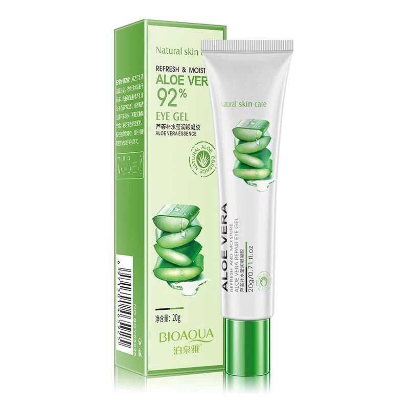 

BIOAQUA Aloe Vera Eye Cream Gel Natural Eye Care Whitening Moisturizing Anti-aging Wrinkle Remove Dark Circles Snail Cream