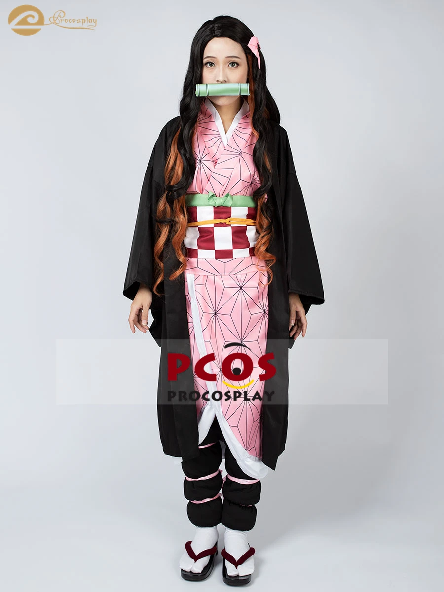 Демон убийца: Kimetsu No Yaiba Kamado Nezuko наряд косплей костюм для женщин mp005091| |