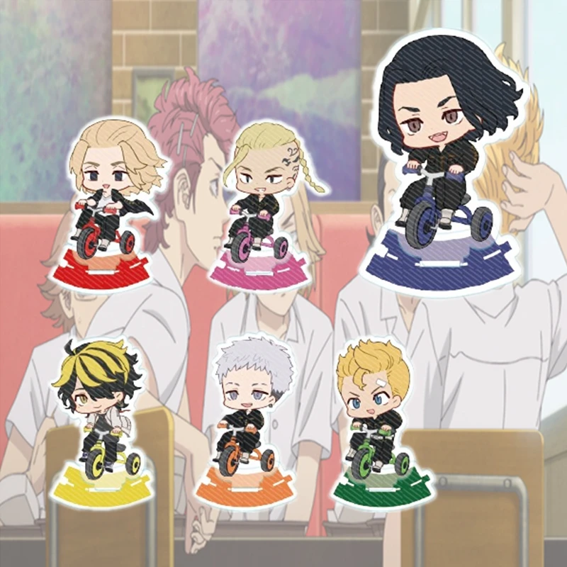 

2021 Creativity Anime Key Chains Cute Fashion Figure Ryūgūji Ken Peripheral Acrylic Stand Card Chil Toy Accessory Standsing