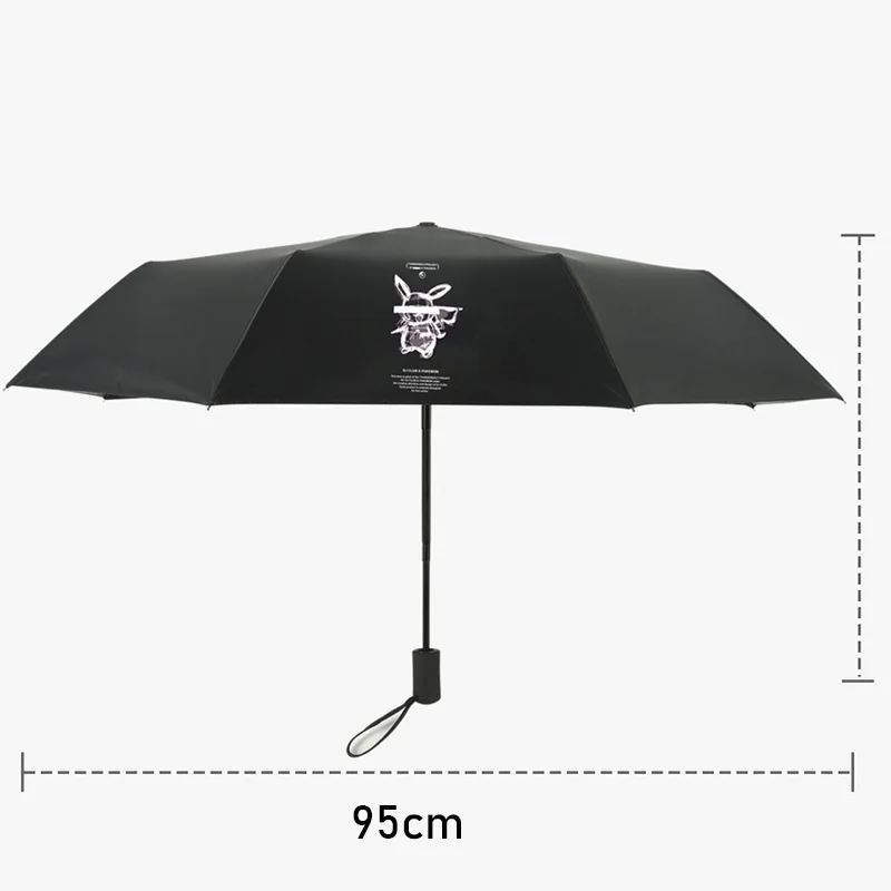 Зонт Покемон Пикачу мультяшный аниме полностью автоматический зонт от дождя