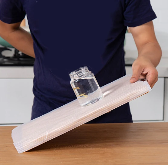 

EVA Waterproof Kitchen Table Mat Drawers Cabinet Shelf Liners Non Slip Cupboard Placemat Home Organization Accessories 45*150cm