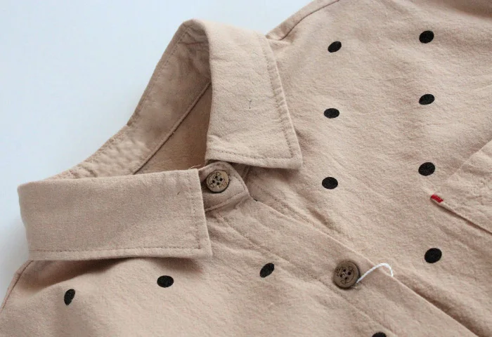 

3828 New Spring Women Blouse Japan Style Literary Turndown Collar Print Tops Cotton Linen Long Sleeve Shirts Women