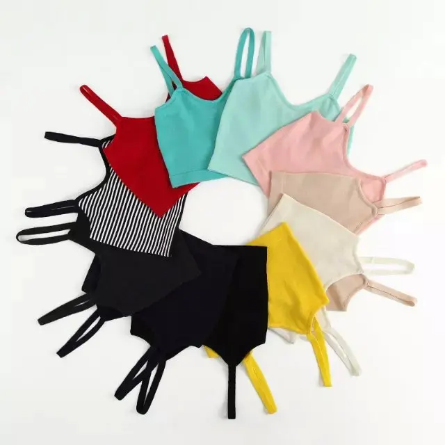 

Ярких цветов цветное вязаное платье на бретельках без рукавов джемпер тонкий все-матч на бретельках с открытой грудью Корсет Топ