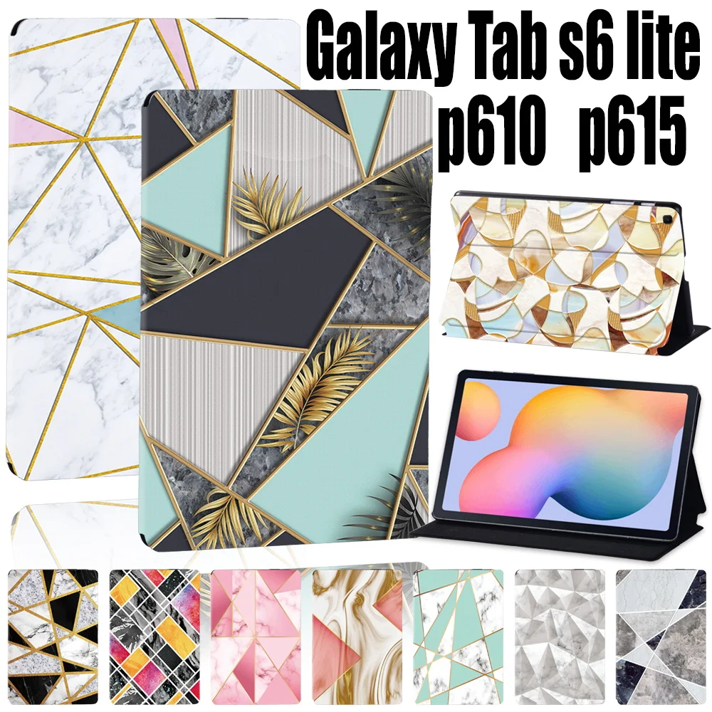 Чехол для планшета Samsung Galaxy Tab S6 Lite 10 4 &quotP610/P615 противоударный чехол + Бесплатный