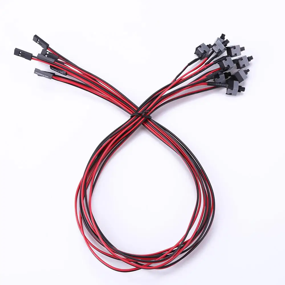 Блок питания AXT 10 шт./лот|computer power switch cable|power cableswitch cable |