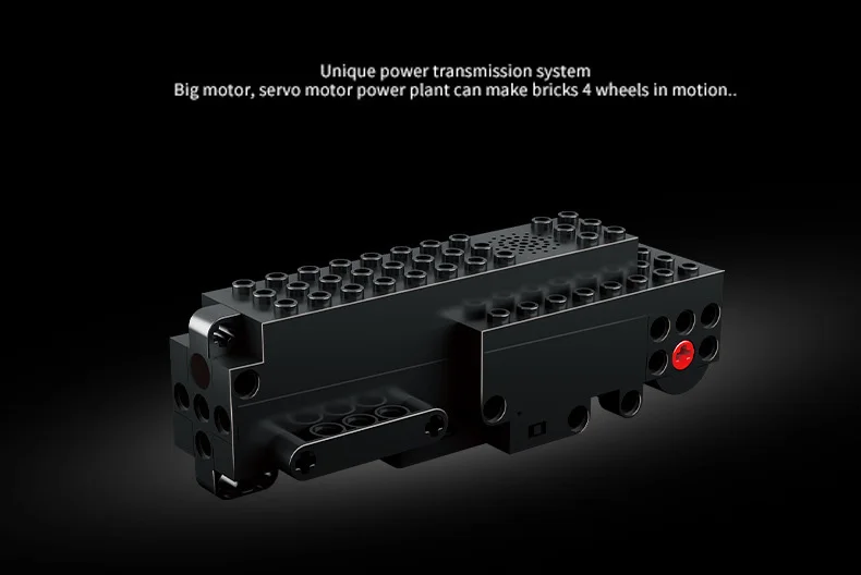 Technic RC Гусеничный трюк гонщик строительные блоки Fit Legoing Creator приложение