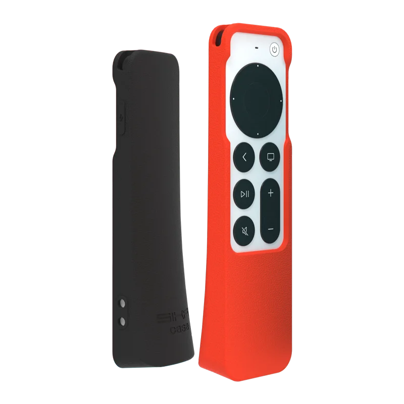 

SIKAI Silicone Remote Case For Apple TV 4K Siri Remote 2021 Protective Cover Skin Shockproof Anti-Slip AirTag Applicable