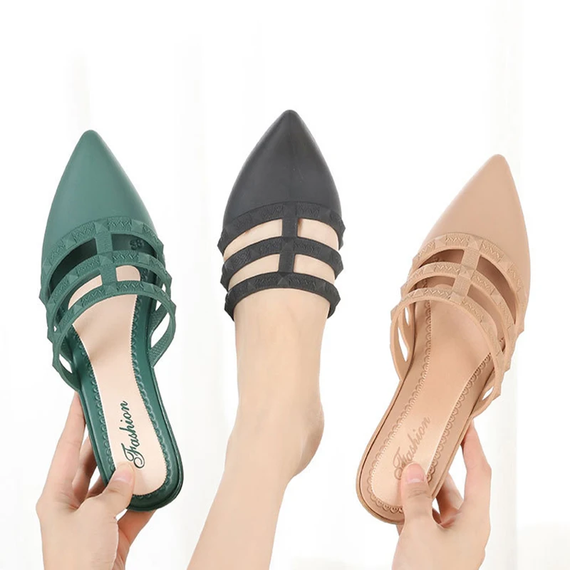 Летние модные сандалии Женские босоножки на высоком каблуке с сеткой в горошек