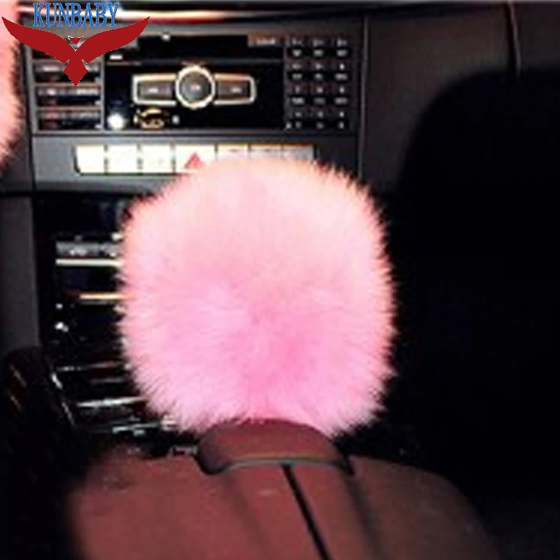 KUNBABY 1 шт. модный автомобильный аксессуар длинная плюшевая ручка переключения из