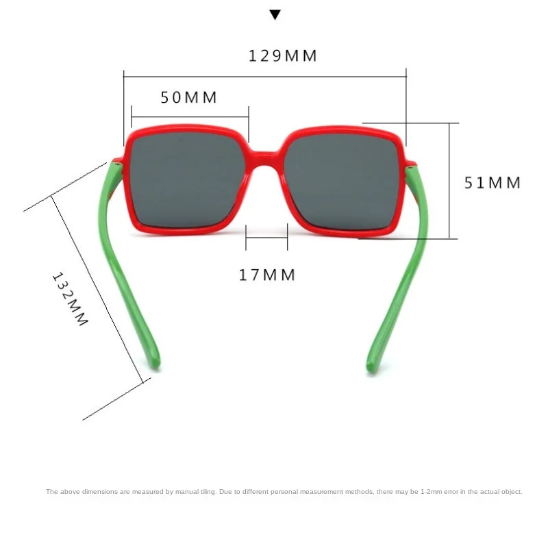 

Personalized Children's Sunglasses Boys Baby Fashion Big Frame Sunglasses Girl Sun Glasses Trendy Silica Gel UV 400 Lens Glasses