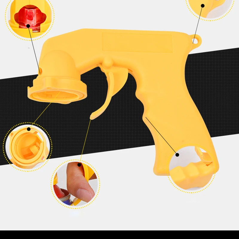 Адаптер для аэрозольного распылителя ручка с полным захватом блокировка курки