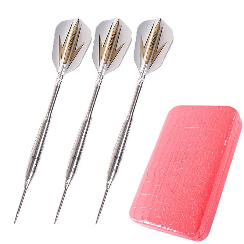 

CUESOUL Fighting Spirit Series 95% Tungsten Steel Darts 24.7g With Replacement Steel Tips For Professional Dartboard Games