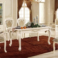 modern style italian dining table 100 solid wood italy style luxury dining table set pfy10028