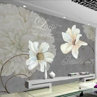 3D настенная роспись на заказ в европейском стиле ретро картина маслом цветок фото обои для гостиной ТВ дивана фон Настенный декор Френки