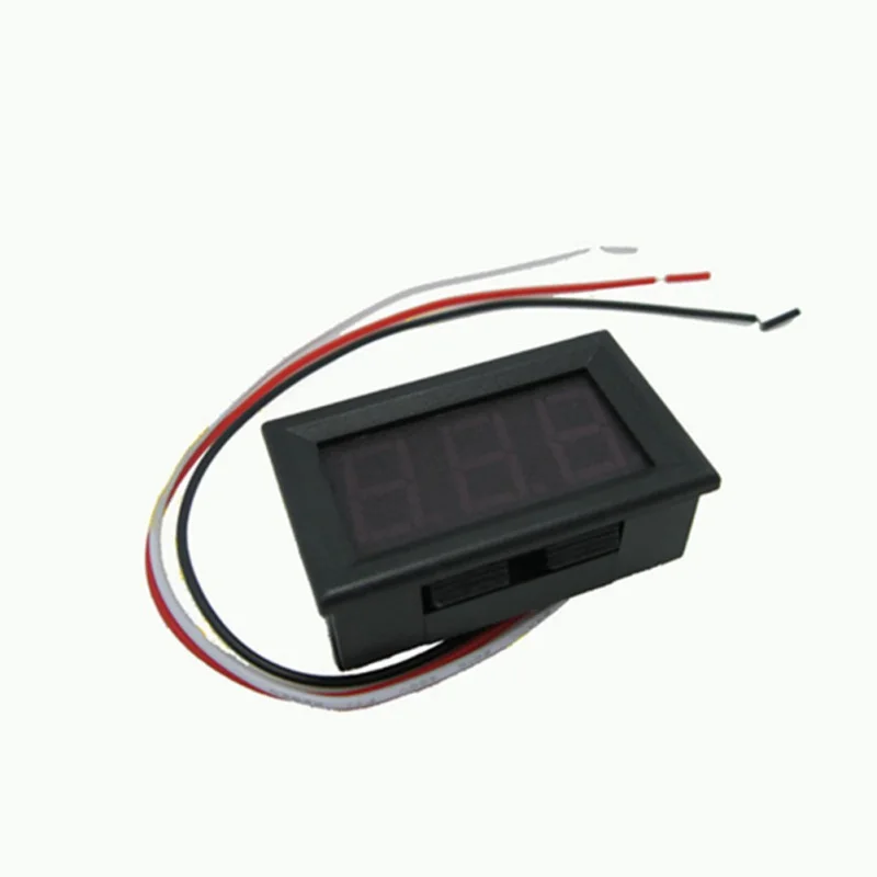 DC 0-30V красный/синий/зеленый Авто Мини вольтметр тест er цифровой тестер напряжения
