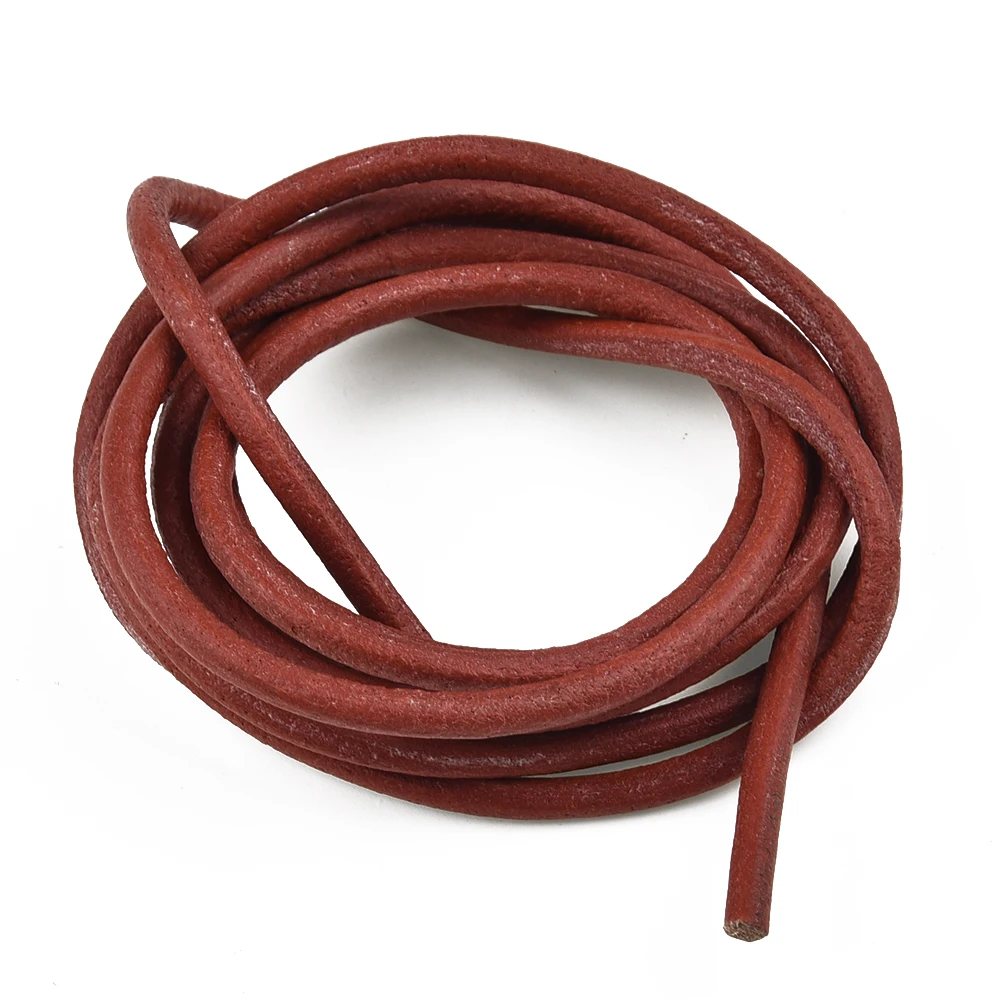 

1 * Leather Treadle Belt 1.72M Antique Treadle Parts + Hook For Sewing Machine Used For Old Cabinets And Manual Rocking Foot