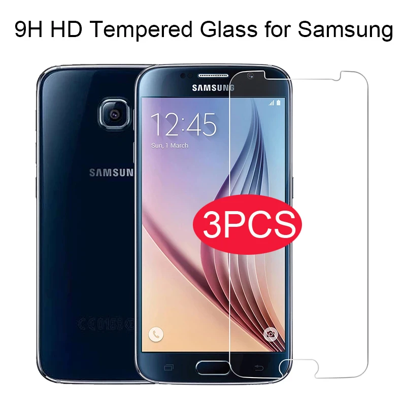 Фото 3 шт. защитное закаленное стекло для Samsung Galaxy S6 S7 G850 G7102 Note 4 5 | Мобильные телефоны и